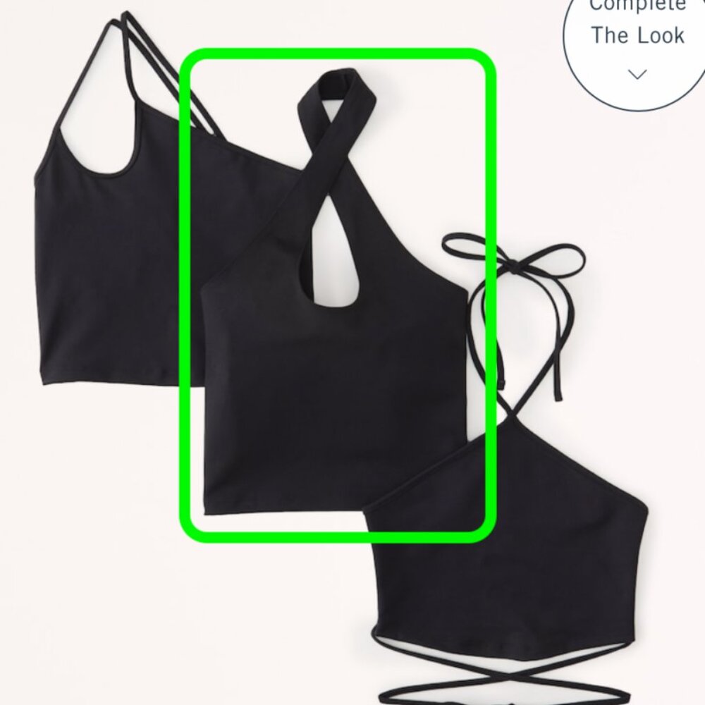 Abercrombie & Fitch Seamless Twist Halter Top